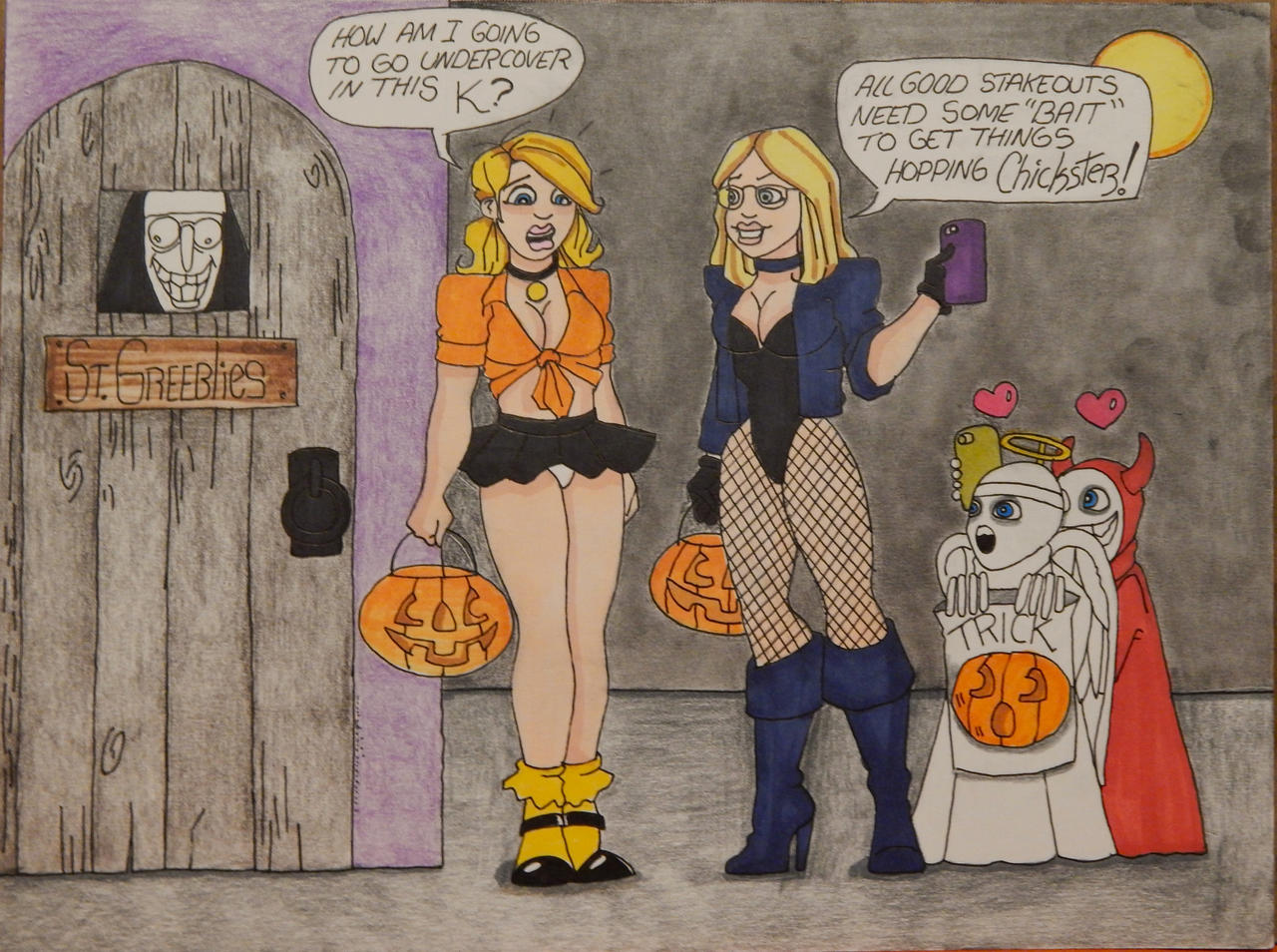 Agent Katie and Chicky: Halloween at St. Greeblies