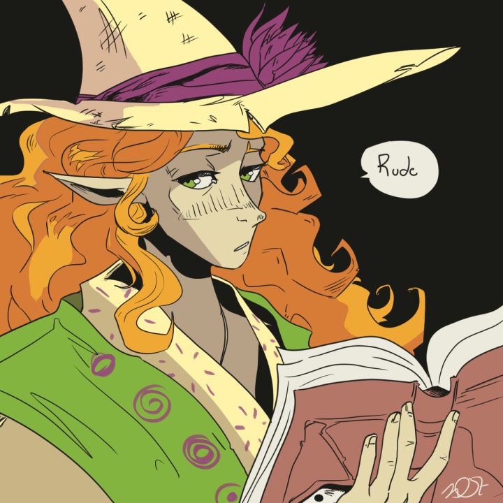Fiendish Rude Rude by miscellenny on DeviantArt