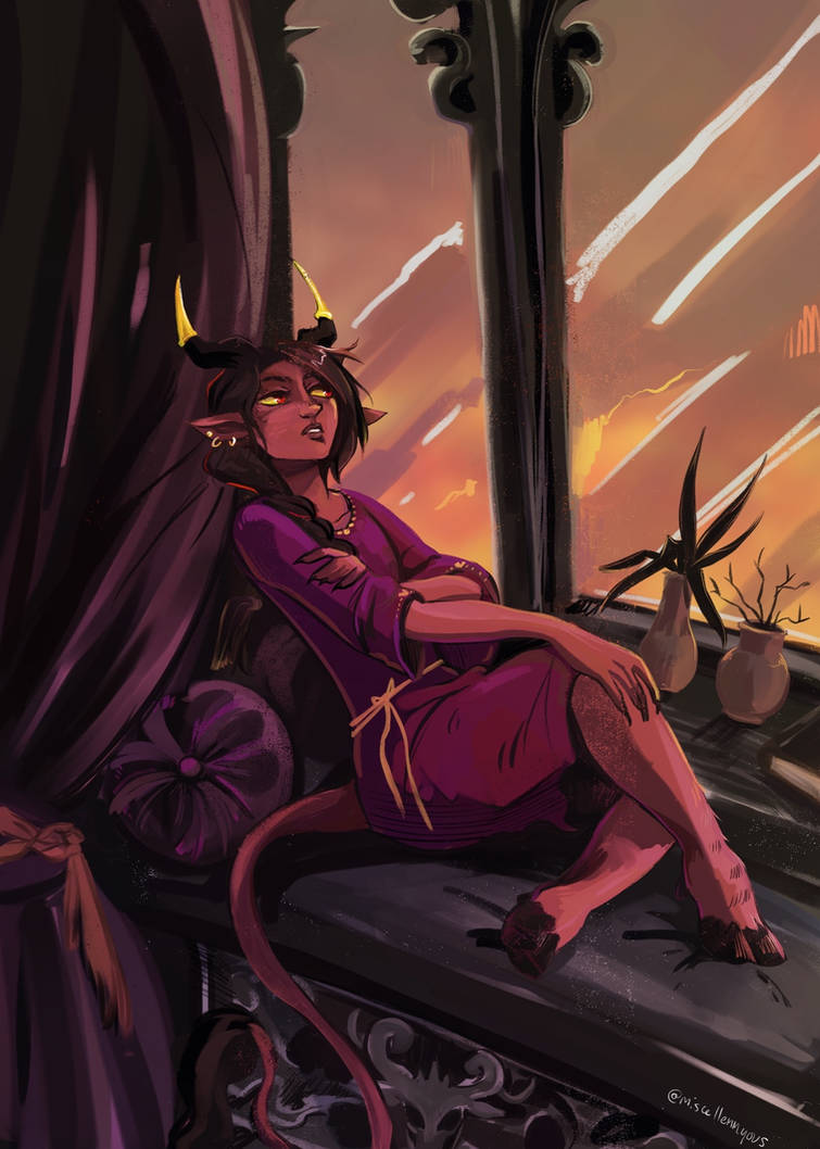 Ashani Magic Ashanni in her Father's House by miscellenny on DeviantArt
