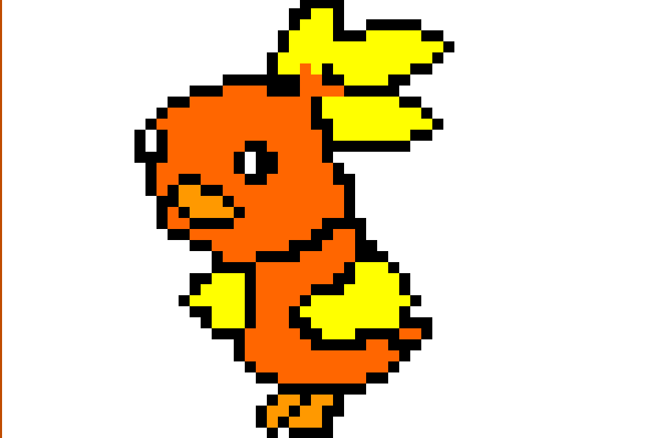 Torchic Box Sprite Pokemon Torchic Pixel Art by ThePixelGirl on DeviantArt