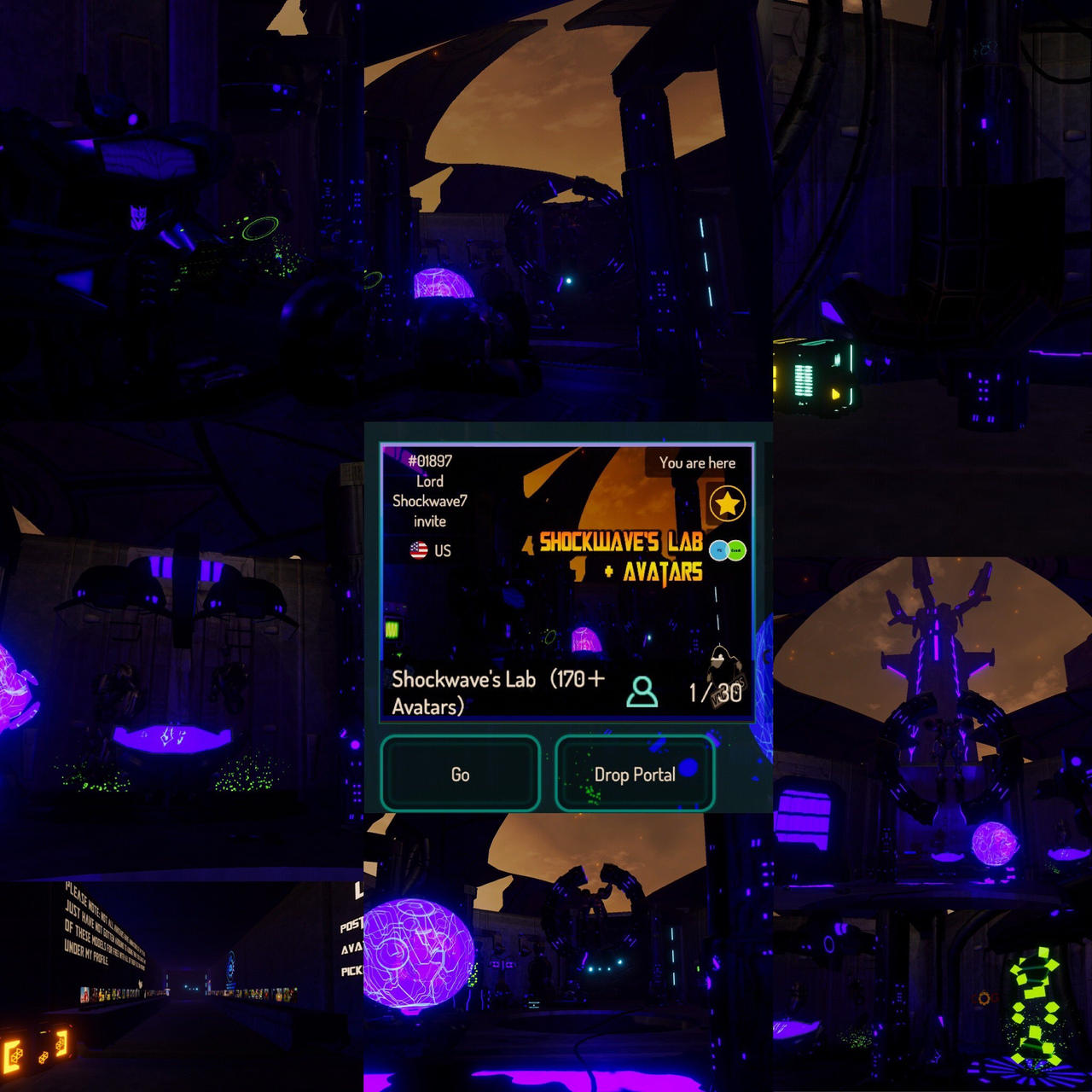 Transformers - Shockwave's Lab ( VRChat ) by Vile3D on DeviantArt