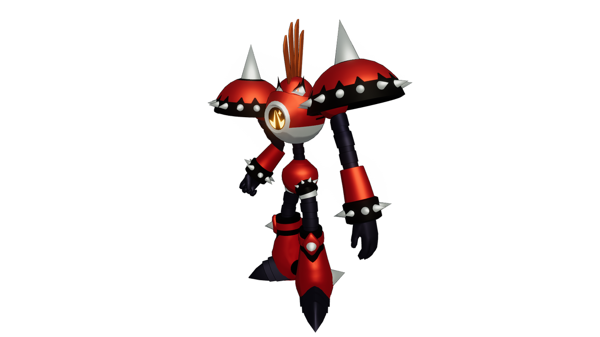 MMBN - Punk.Exe (Link to DL) by Vile3D on DeviantArt