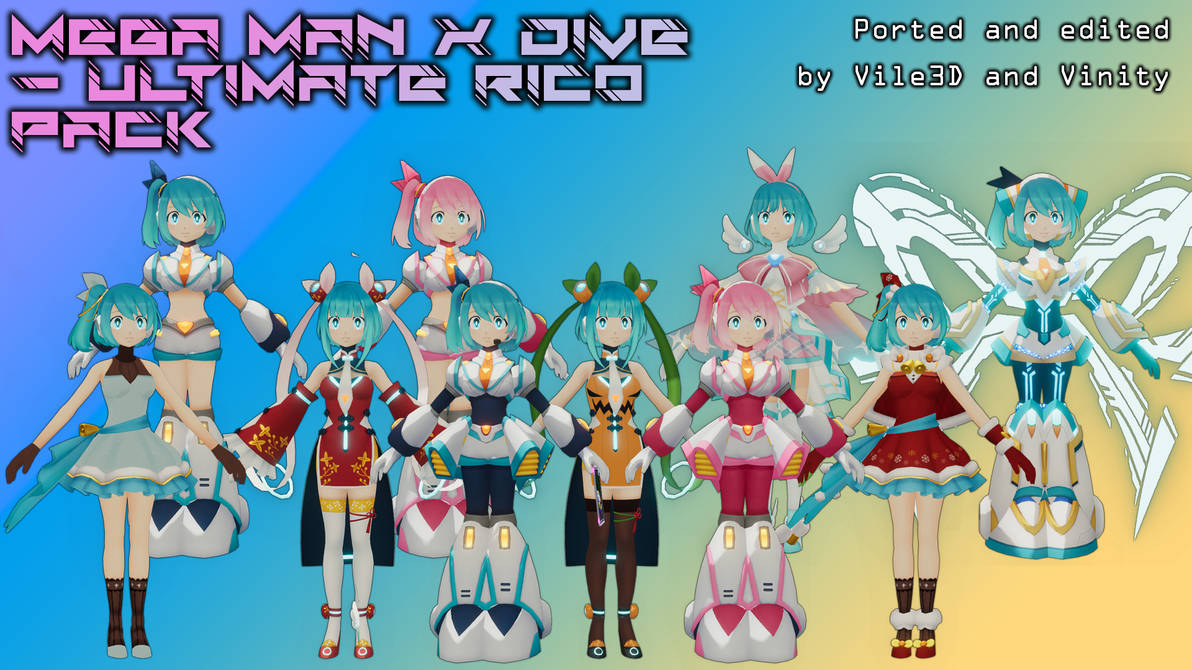 Rico Hunter R Mega Man X Dive - RiCo (Read Description) DL by Vile3D on DeviantArt