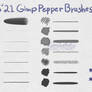 CS Gimp Pepper Brush Set 2023[Ft. Jesseth](ABR+PNG