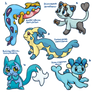 Phione Pokemon Fusions Sheet 1 [$5]