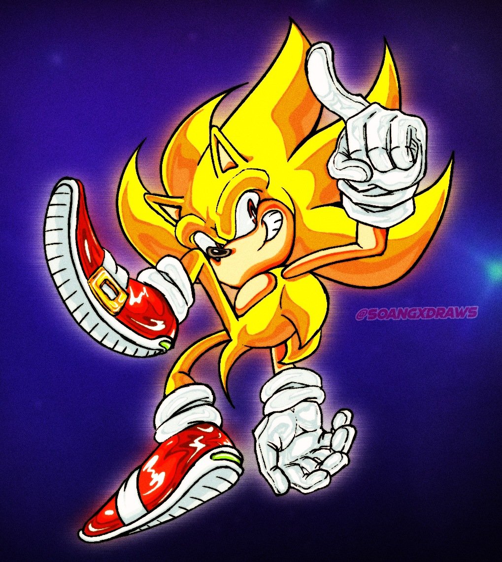 Luxar🎄 on X: [ Super Sonic 3 ] #SonicTheHedgehog #SuperSonic