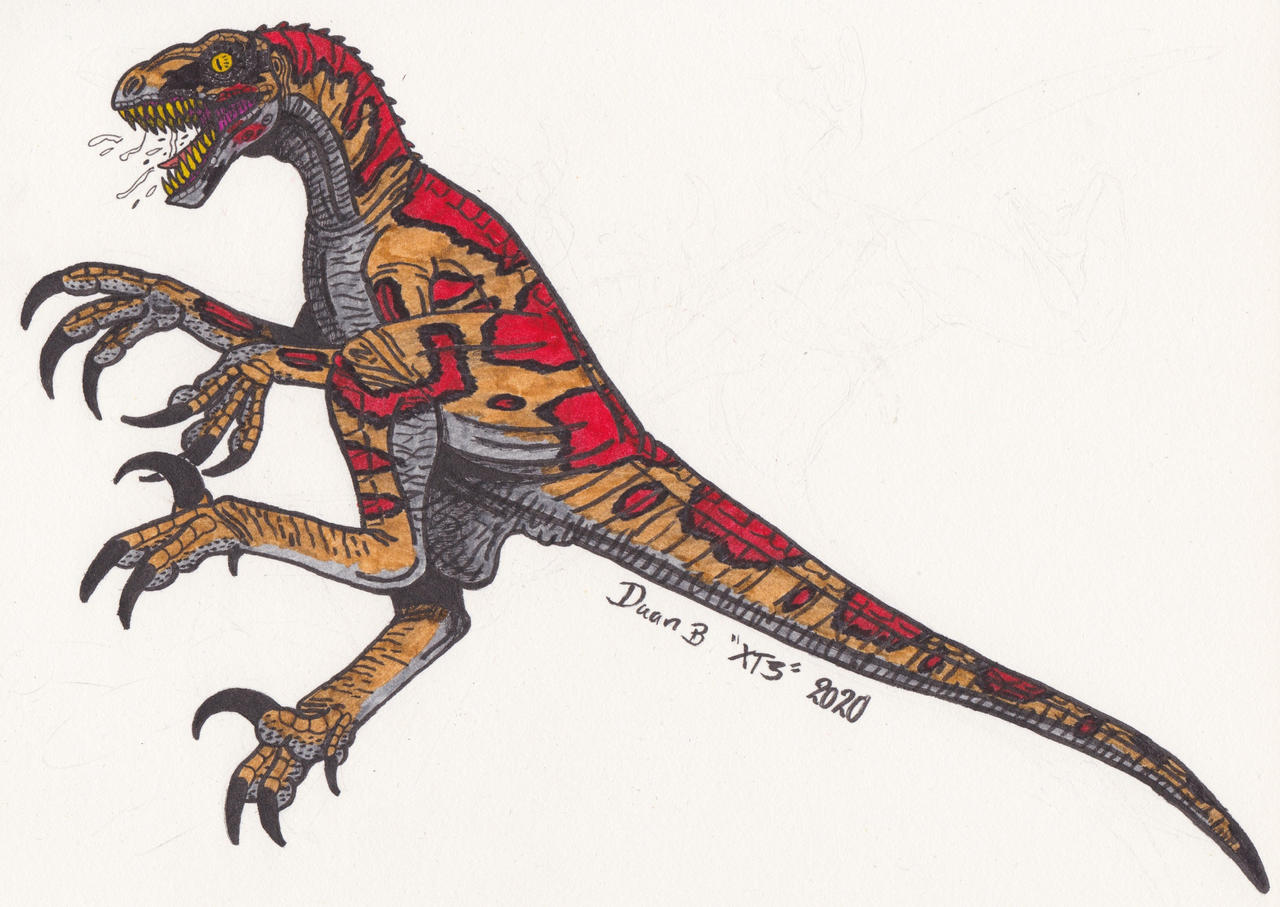 Tribe B raptor by XenoTeeth3 on DeviantArt