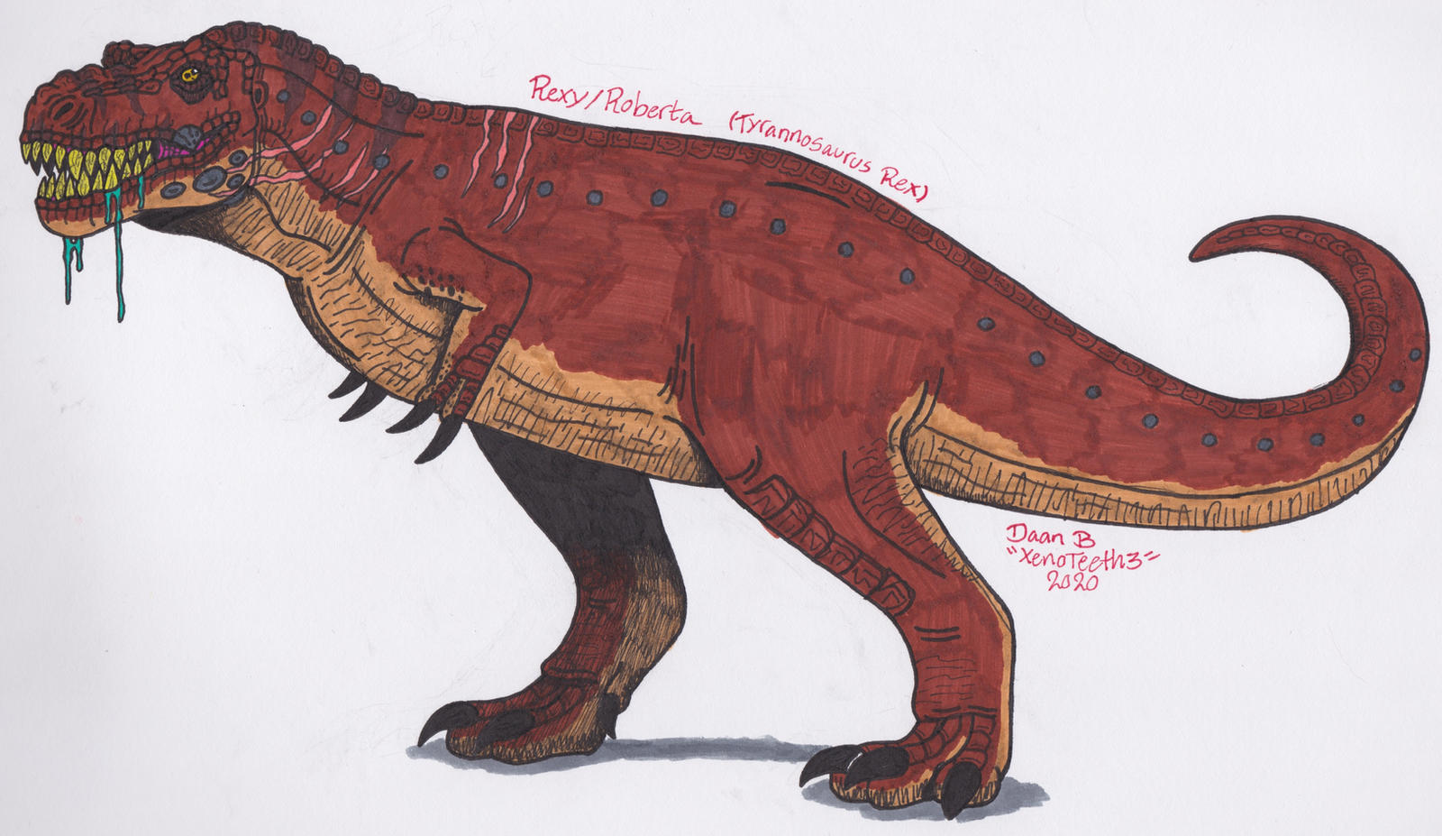 Rexy (2020) by XenoTeeth3 on DeviantArt