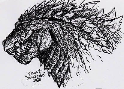 Godzilla: Singular Point - Godzilla Ultima. by DarfrenZilla on DeviantArt