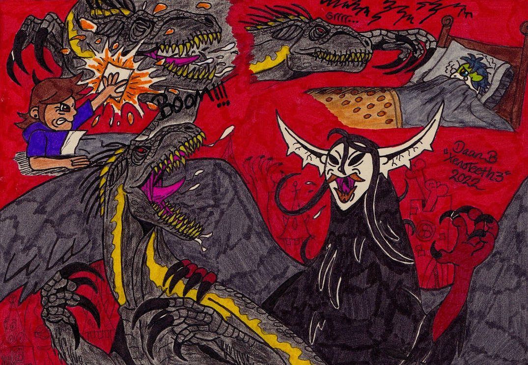 Indoraptor on the Boiling isles by XenoTeeth3 on DeviantArt