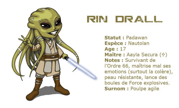 padawan Rin Drall