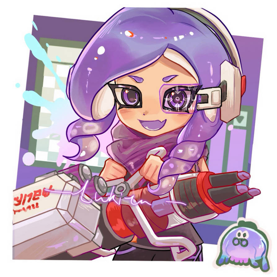 Splatoon Commission| Octoling with Heavy Edit by Lukiiita on DeviantArt