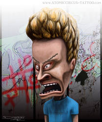 Beavis from beavis and butthead