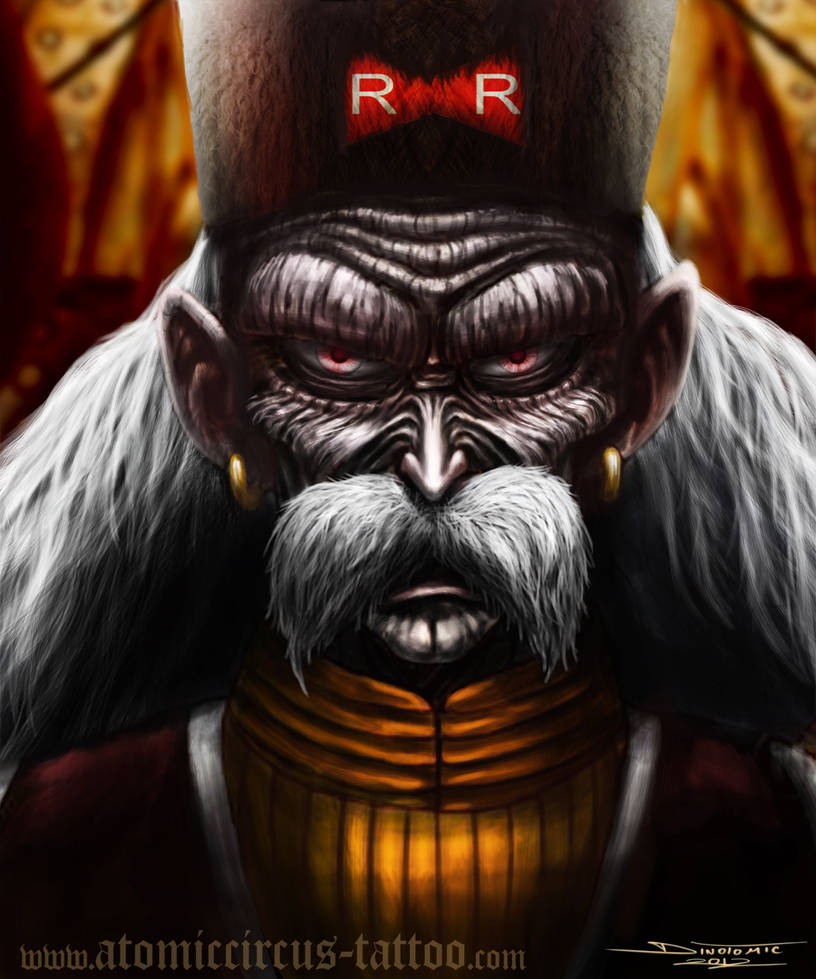Dr.Gero from Dragonball by AtomiccircuS on DeviantArt