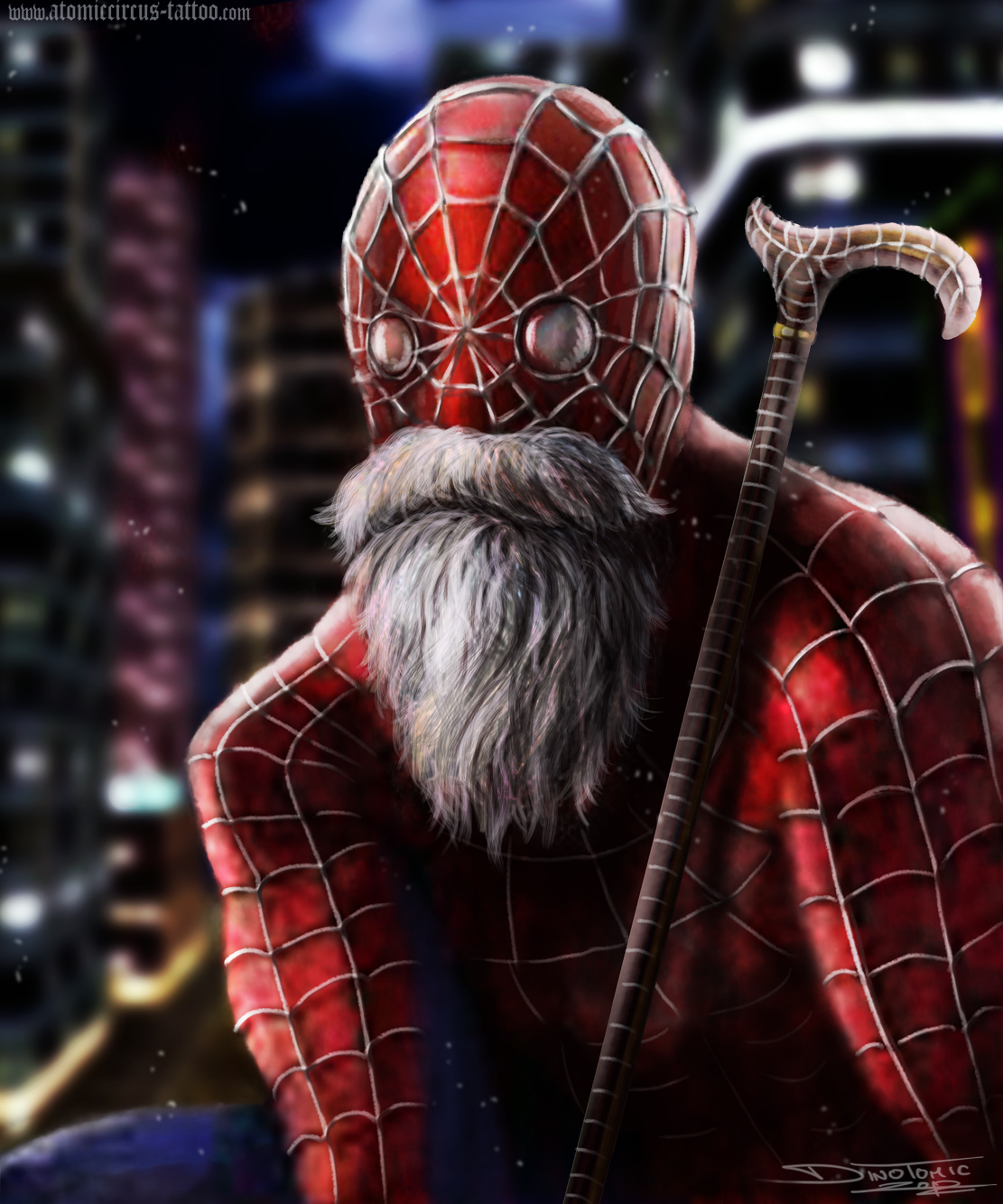 Old spider man