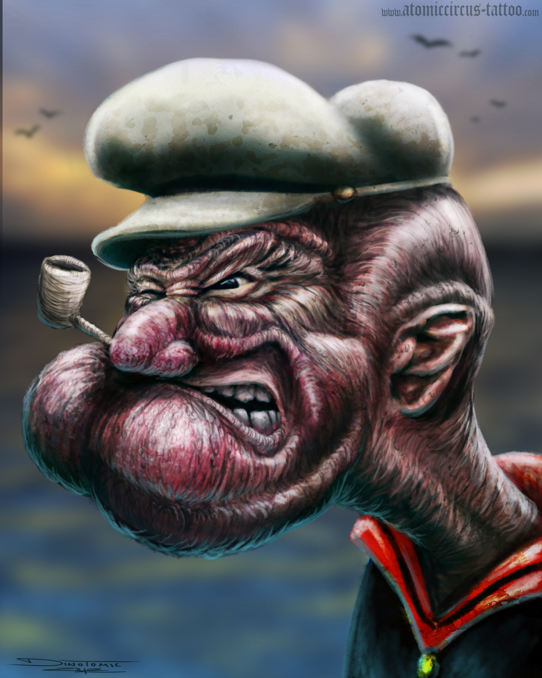 Popeye realistic