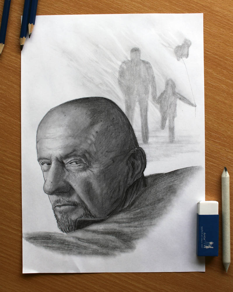 Breaking Bad : Mike Ehrmantraut by AtomiccircuS