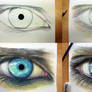 step by step eye drawing