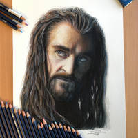 Thorin Color Pencil Drawing