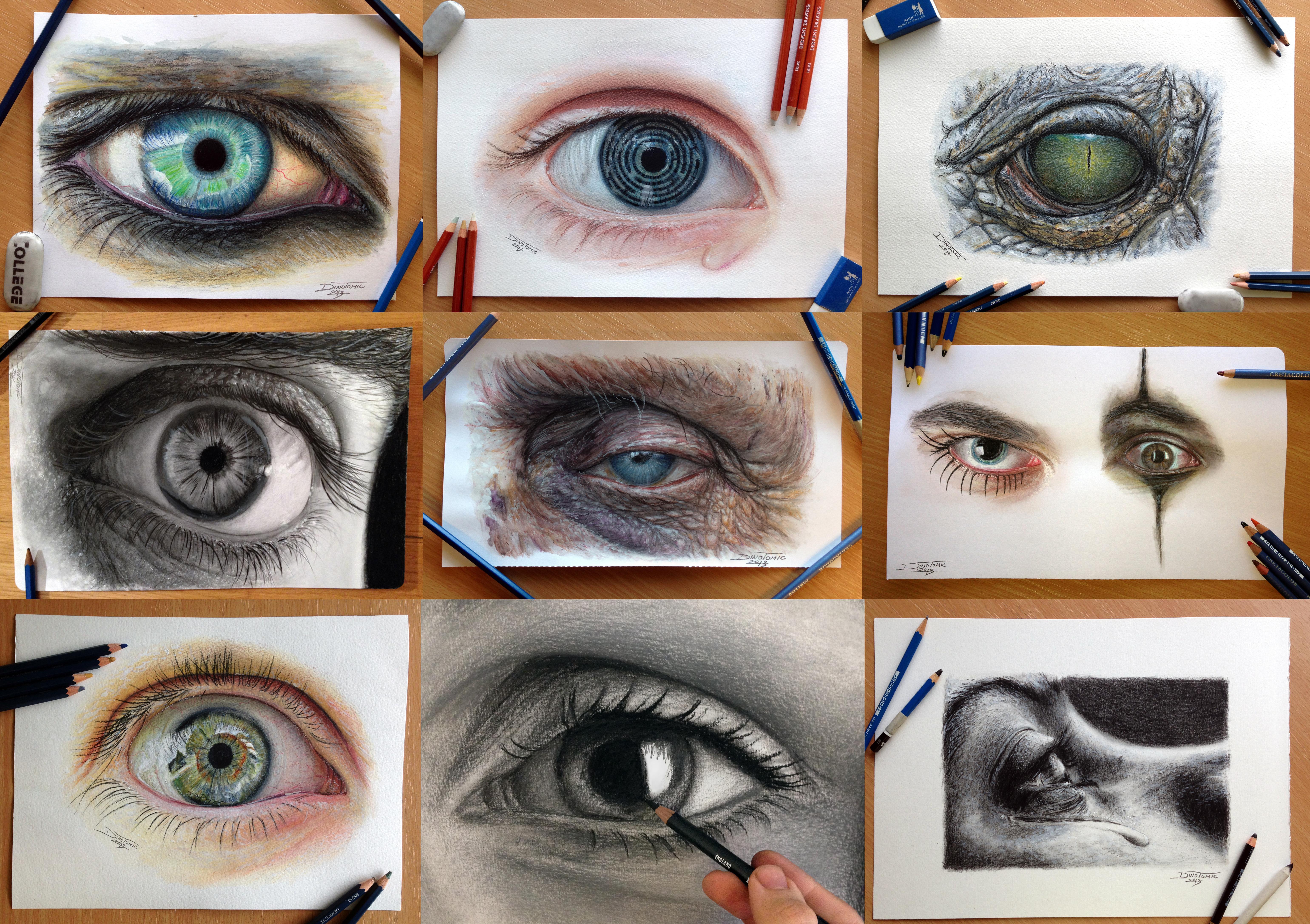 My Eye Drawings Collection