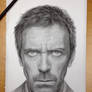 Hugh Laurie Pencil Drawing aka Dr.House
