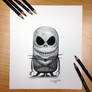 Minnion Jack Skellington Drawing