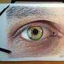 Eye Color Pencil Drawing