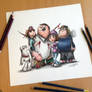 Creepy Family Guy drawing