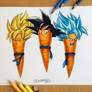 Goku Carrot Drawing