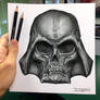 Darth Vader Skull Drawing