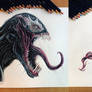 Venom / Carnage Color pencil Drawing