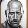 The Rock Pencil Drawing