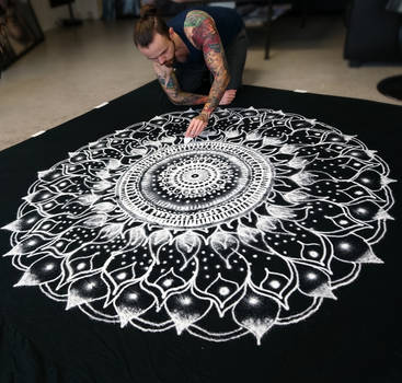 Large Salt Mandala