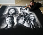 Salt Portraits from Game of Thrones
