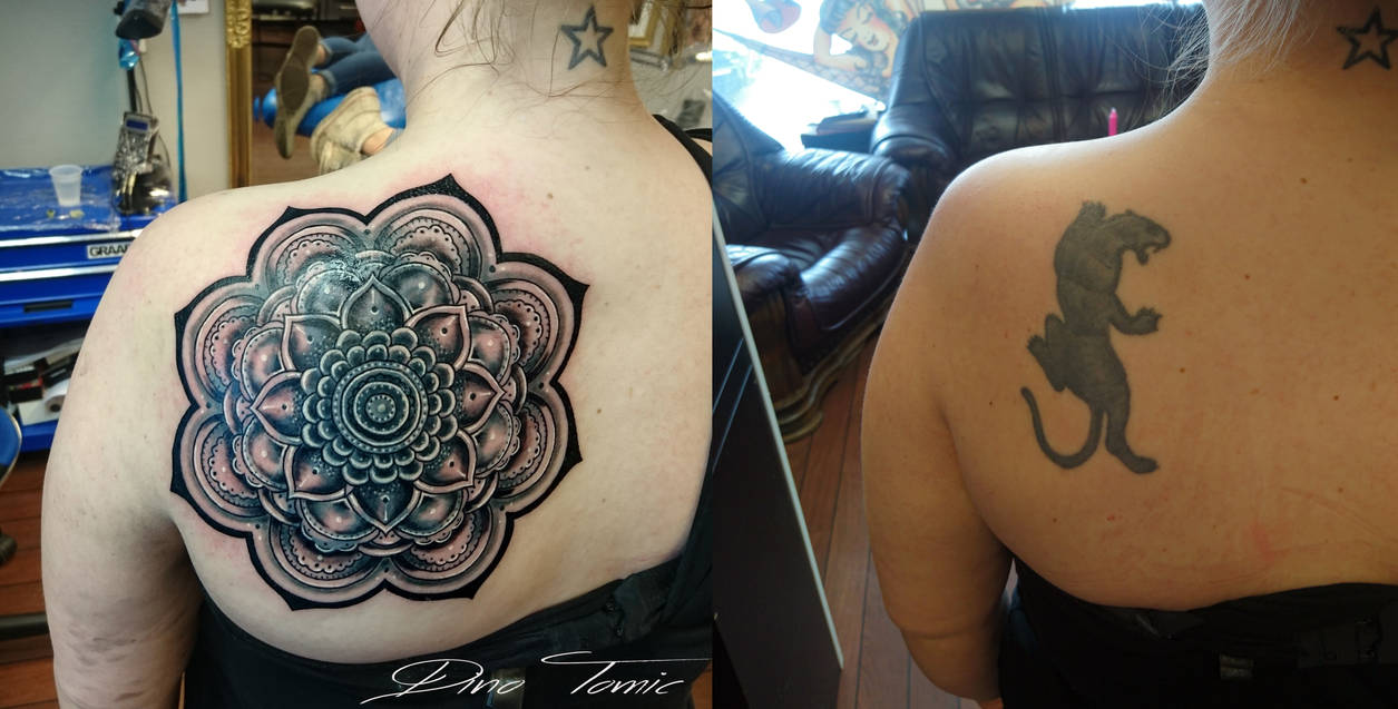Tattoo cover up by AtomiccircuS