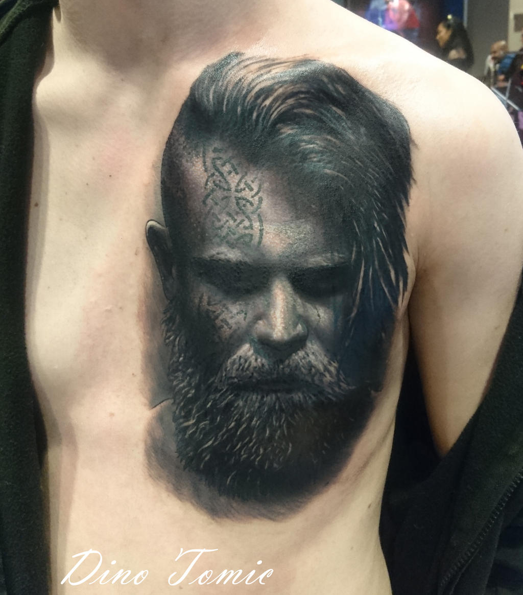 Viking Tattoo Progress by AtomiccircuS on DeviantArt