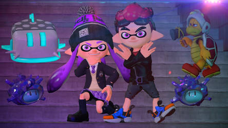 Explore the Best Inkling_girl_and_inkling_boy Art | DeviantArt