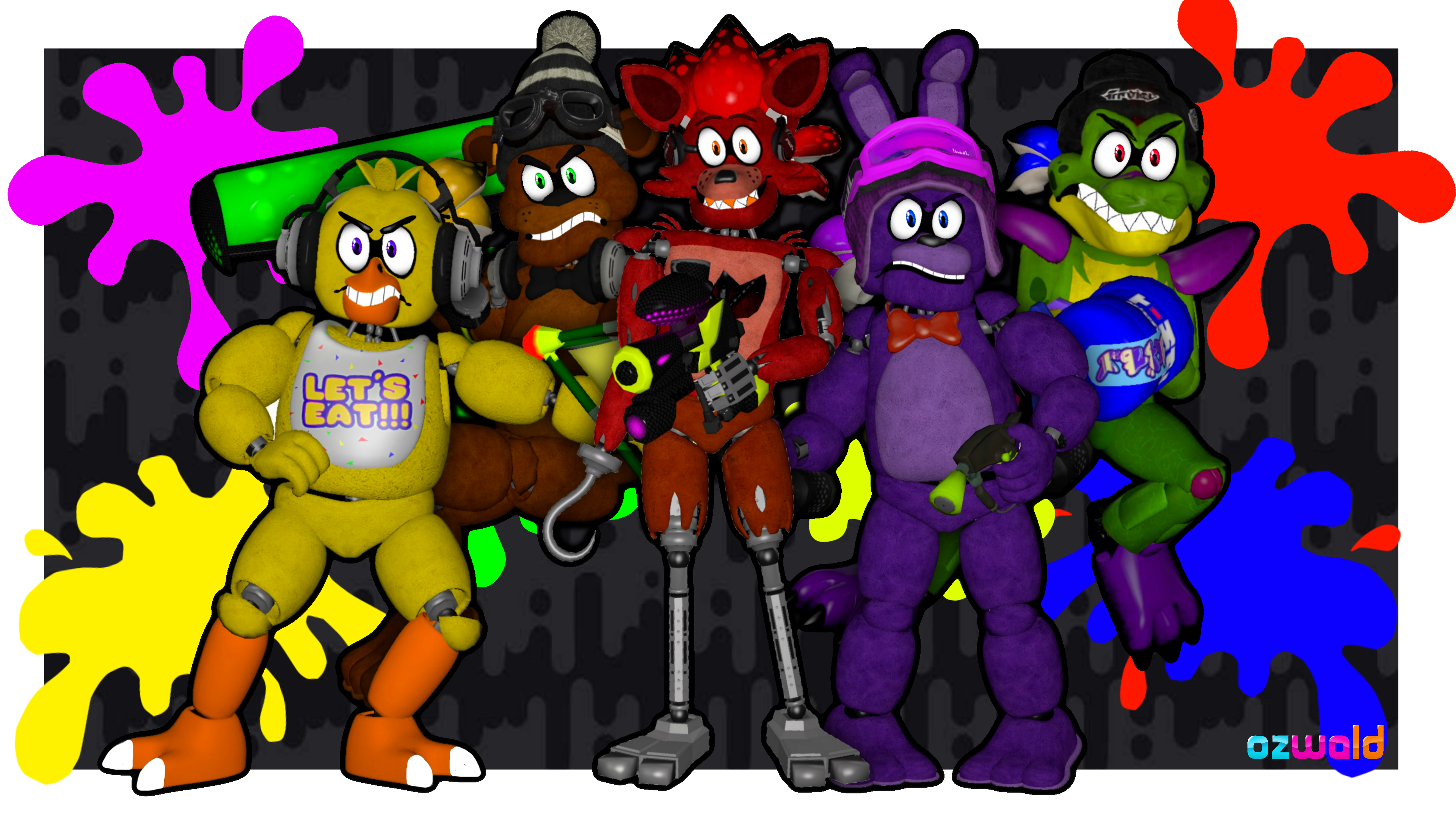 Five Nights at Splatoon by Oswald-Rudolph on DeviantArt