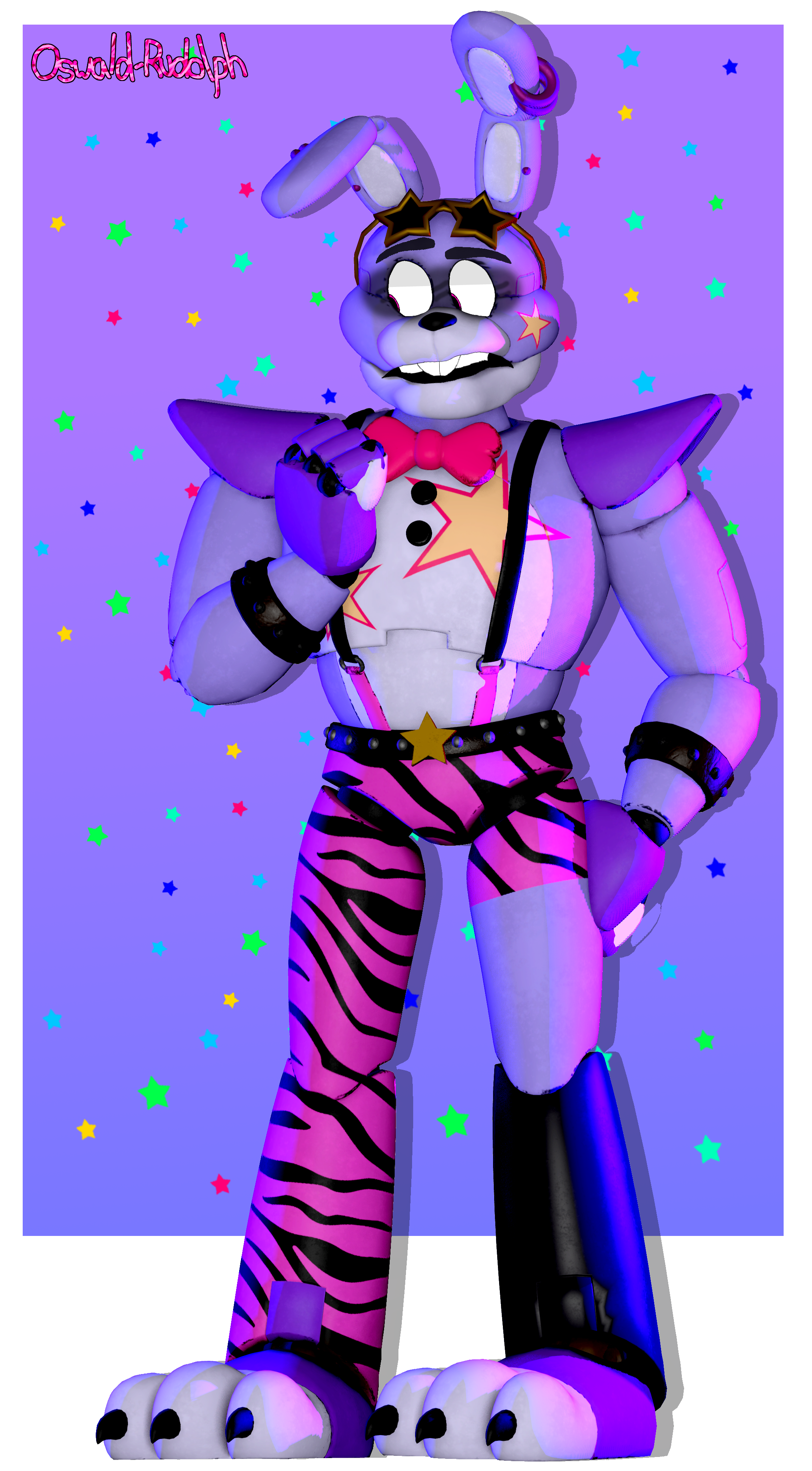 Glamrock Bonnie by Oswald-Rudolph on DeviantArt