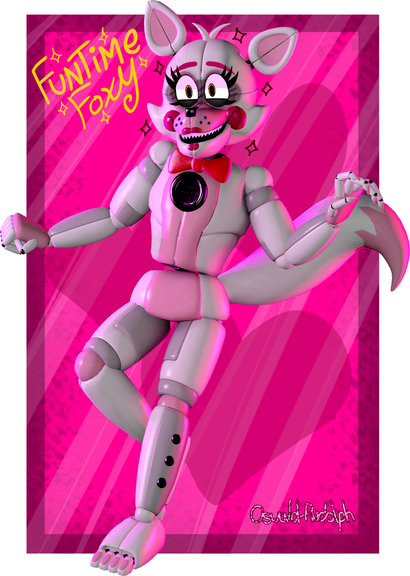 Fun Time Fox Funtime Foxy by Oswald-Rudolph on DeviantArt