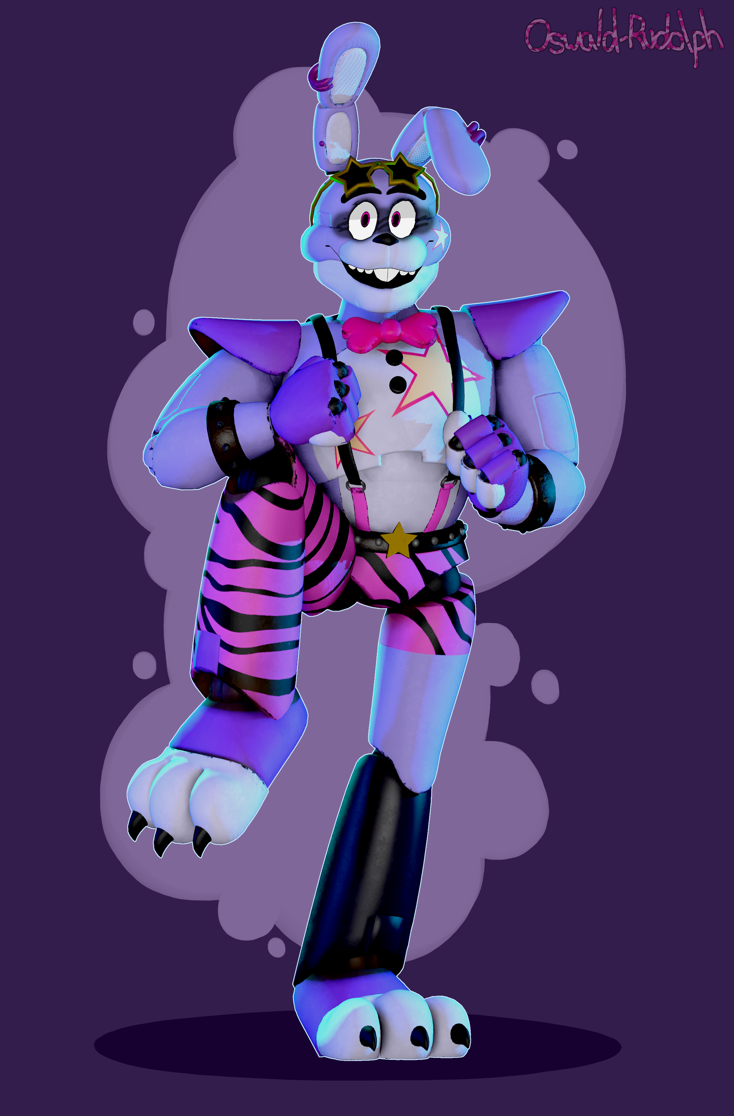 Glamrock Bonnie by Oswald-Rudolph on DeviantArt