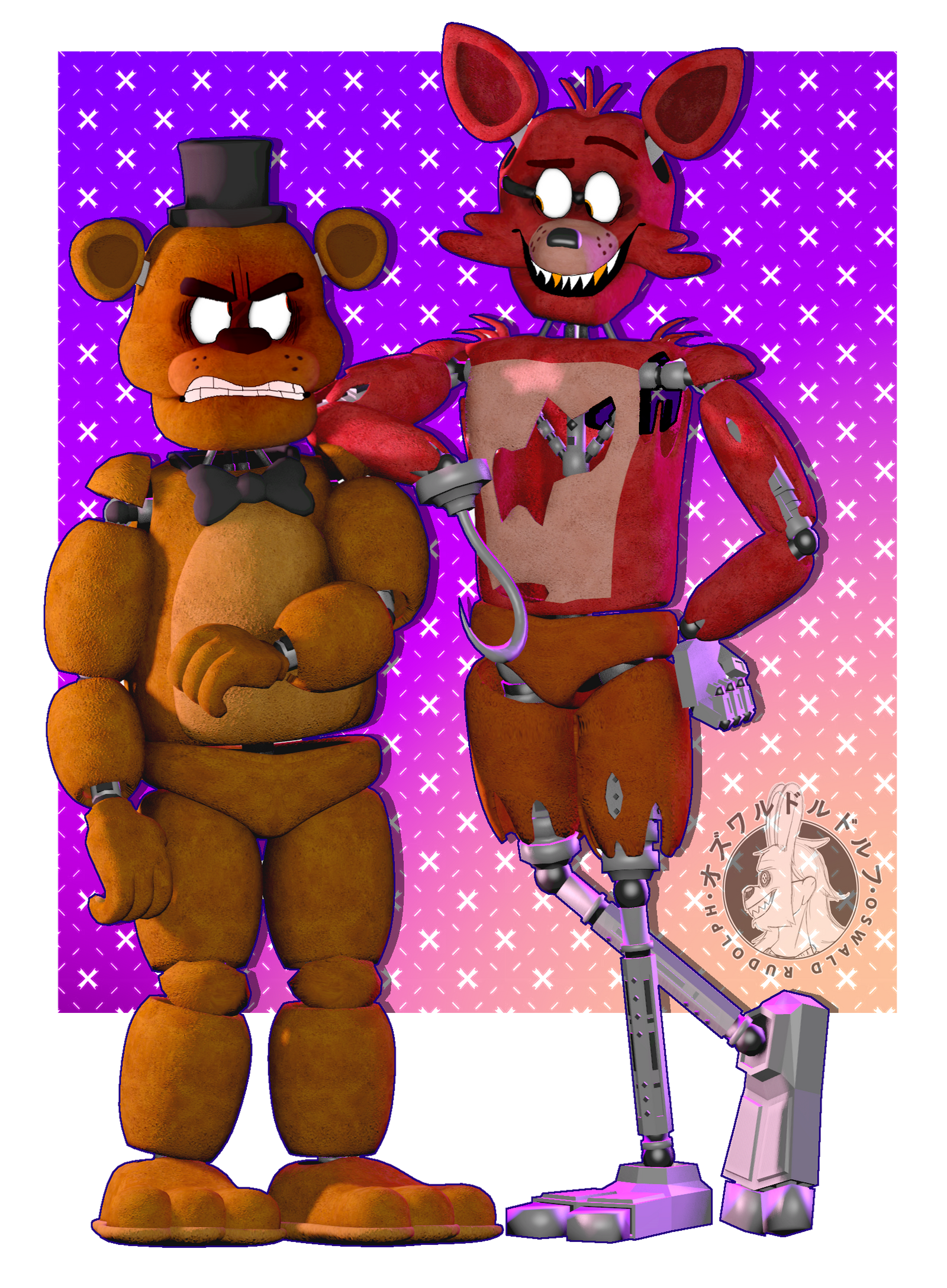 GLAMROCK BONNIE IS HERE!! by Oswald-Rudolph on DeviantArt