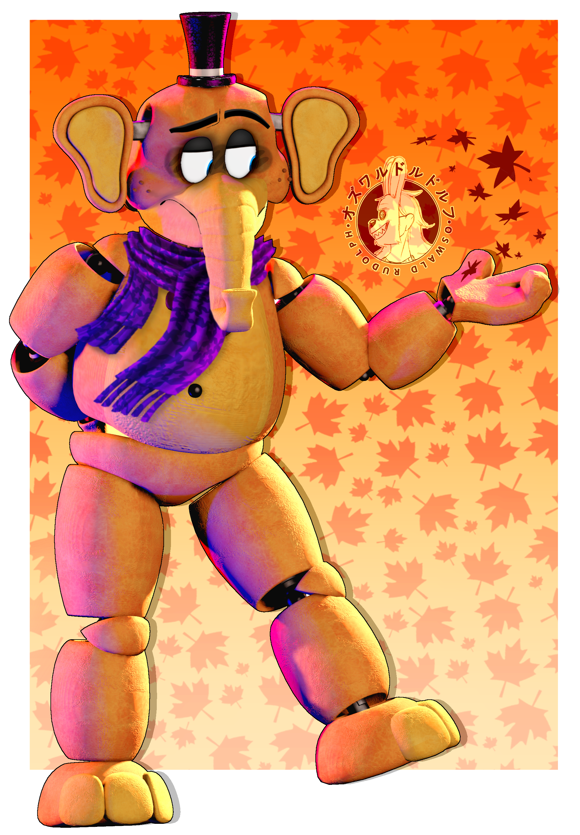 Glamrock Bonnie by Oswald-Rudolph on DeviantArt