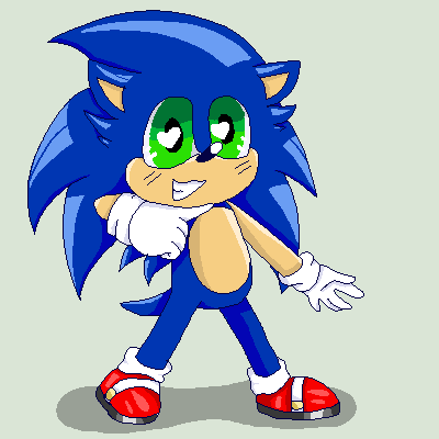Little pixel Sonic