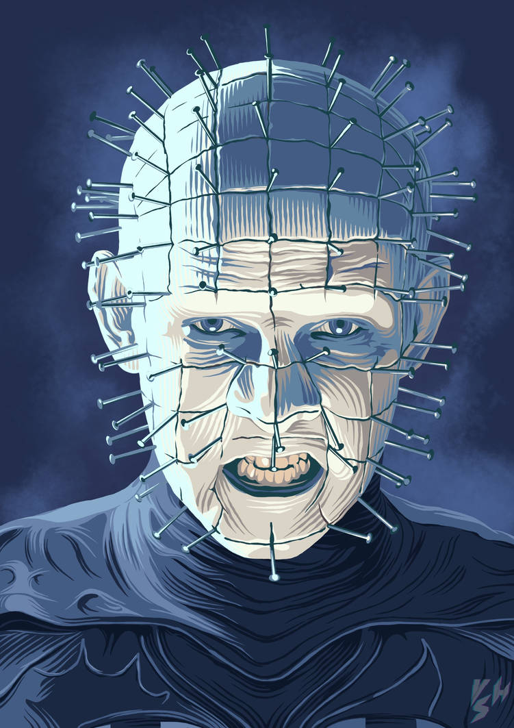 Hellraiser pinhead by VShIllustration on DeviantArt