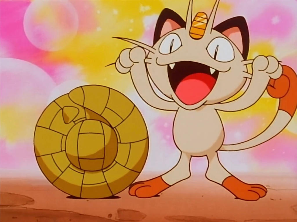 Meowth Scared Pokemon S1 E8 (1997) - Meowth prepares to bite by tcontreras32 on ...