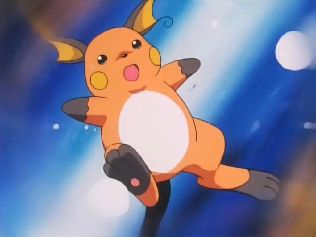 Orange Rachu Pokemon S2 E10 (1999) - Raichu being tossed away by tcontreras32 on ...