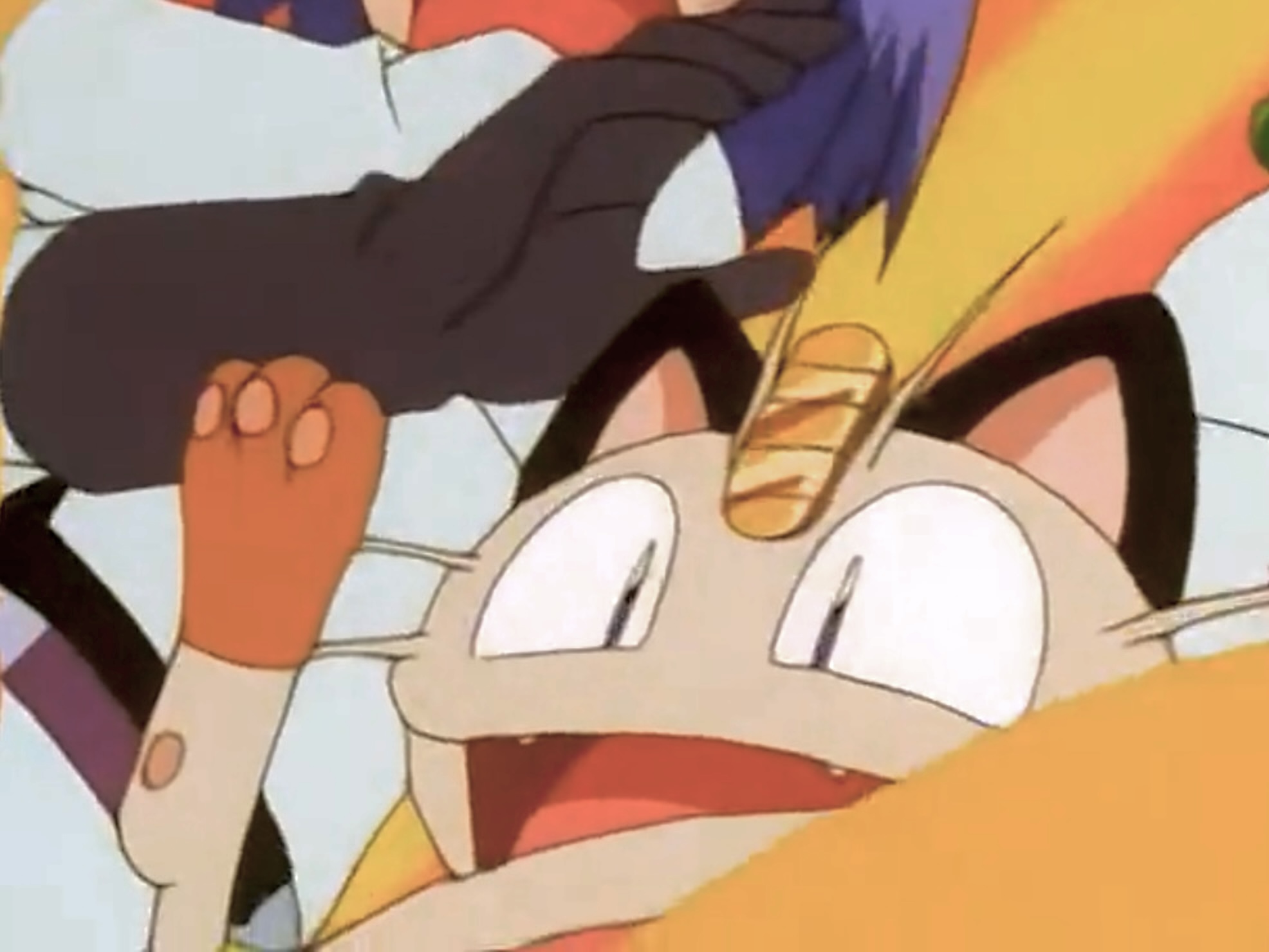 Meowth Scared Master Quest E22 (2002) - Meowth scared by tcontreras32 on DeviantArt
