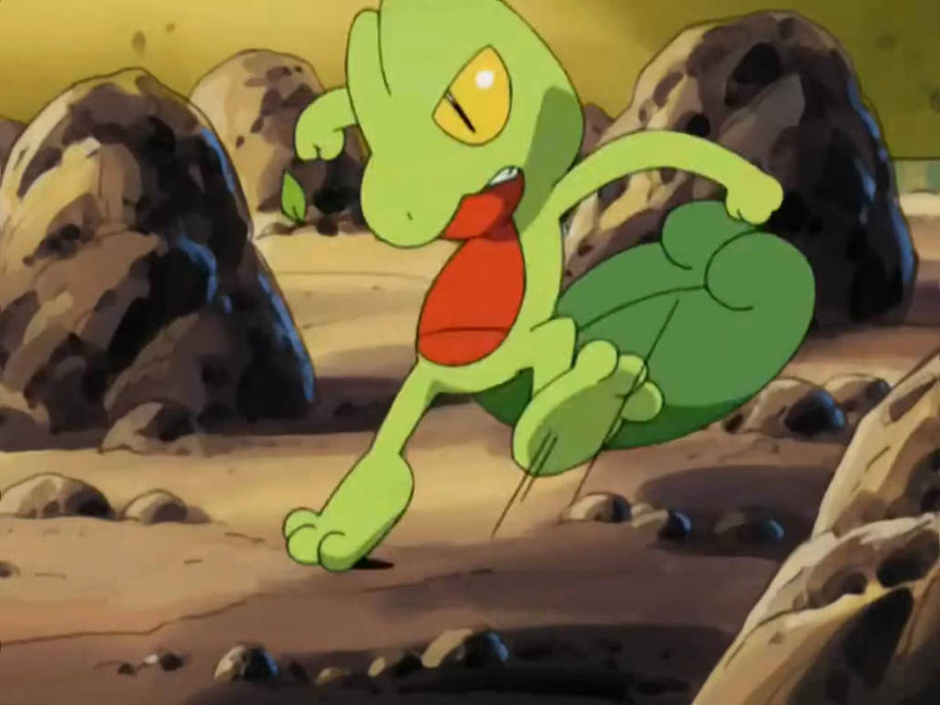 Pokemon Advanced E16 (2003) - Treecko dodges by tcontreras32 on DeviantArt