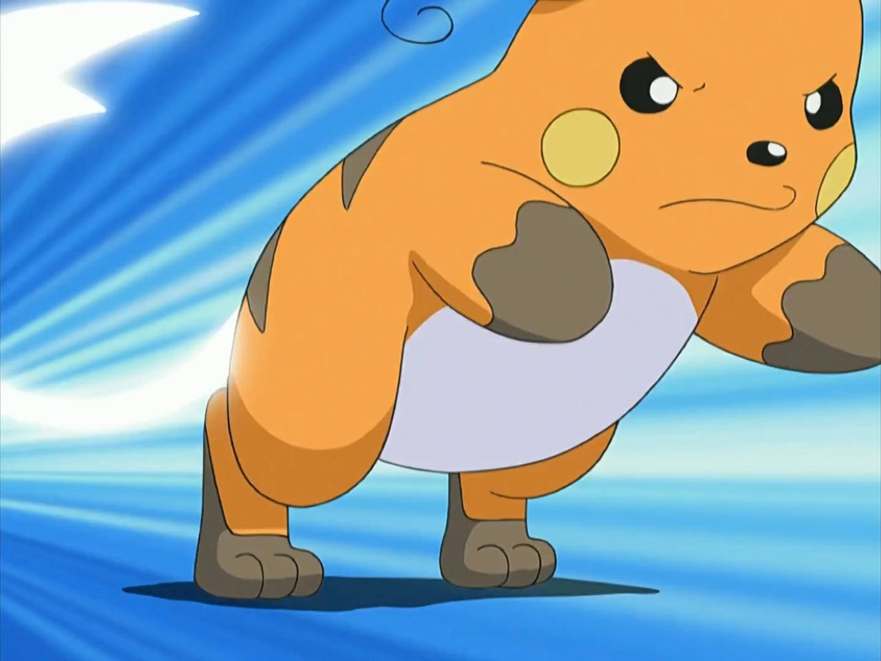 Battle Dimension E22 (2008) - Raichu running by tcontreras32 on DeviantArt